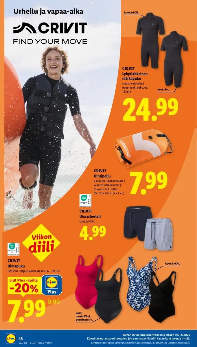 Lidl Koko Suomen Tarjoukset to 28.5. – ke 3.6. sivu 26