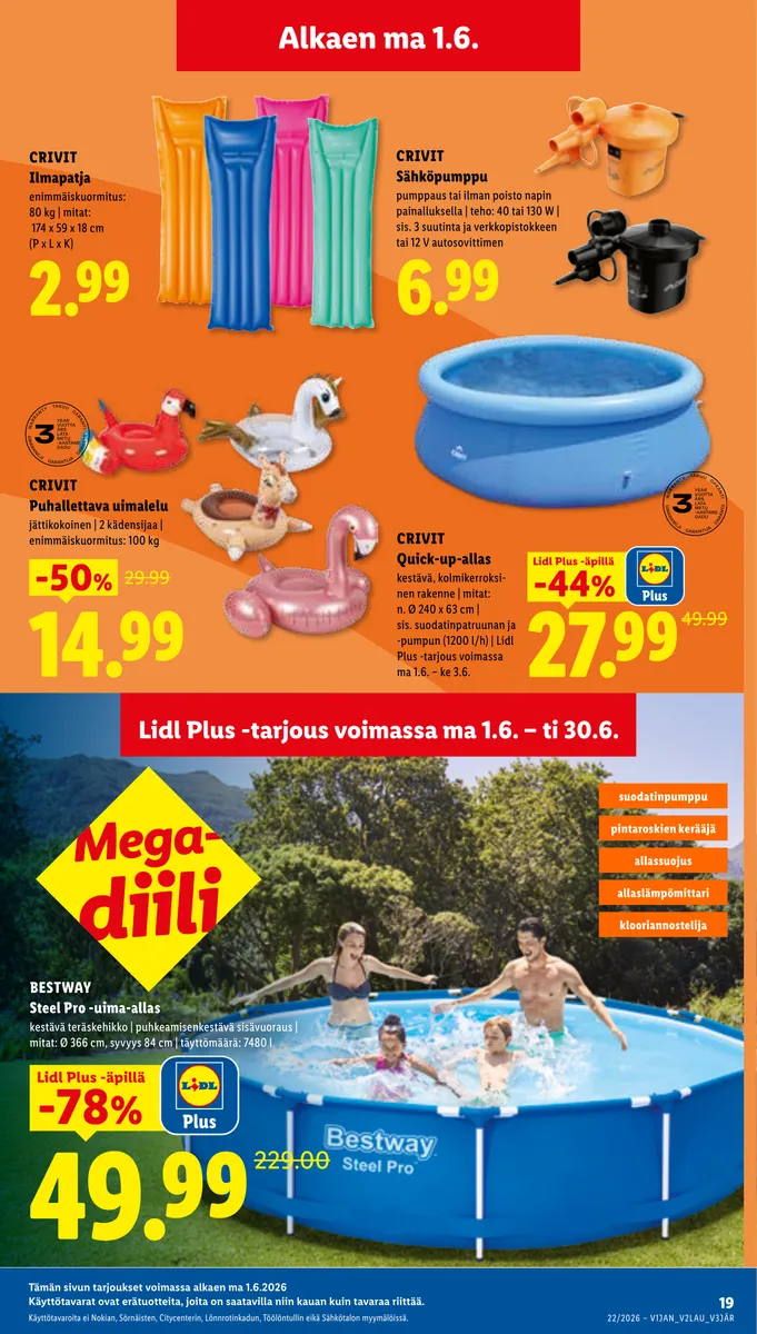 Lidl Koko Suomen Tarjoukset to 28.5. – ke 3.6. sivu 27