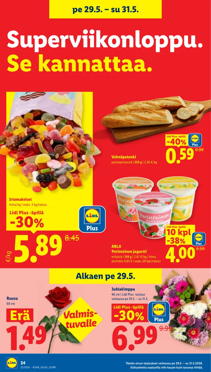 Lidl Koko Suomen Tarjoukset to 28.5. – ke 3.6. sivu 32