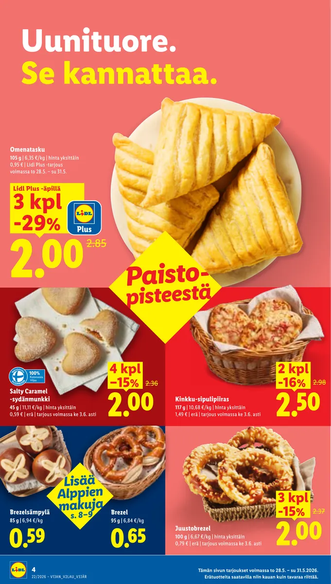 Lidl Koko Suomen Tarjoukset to 28.5. – ke 3.6. sivu 4
