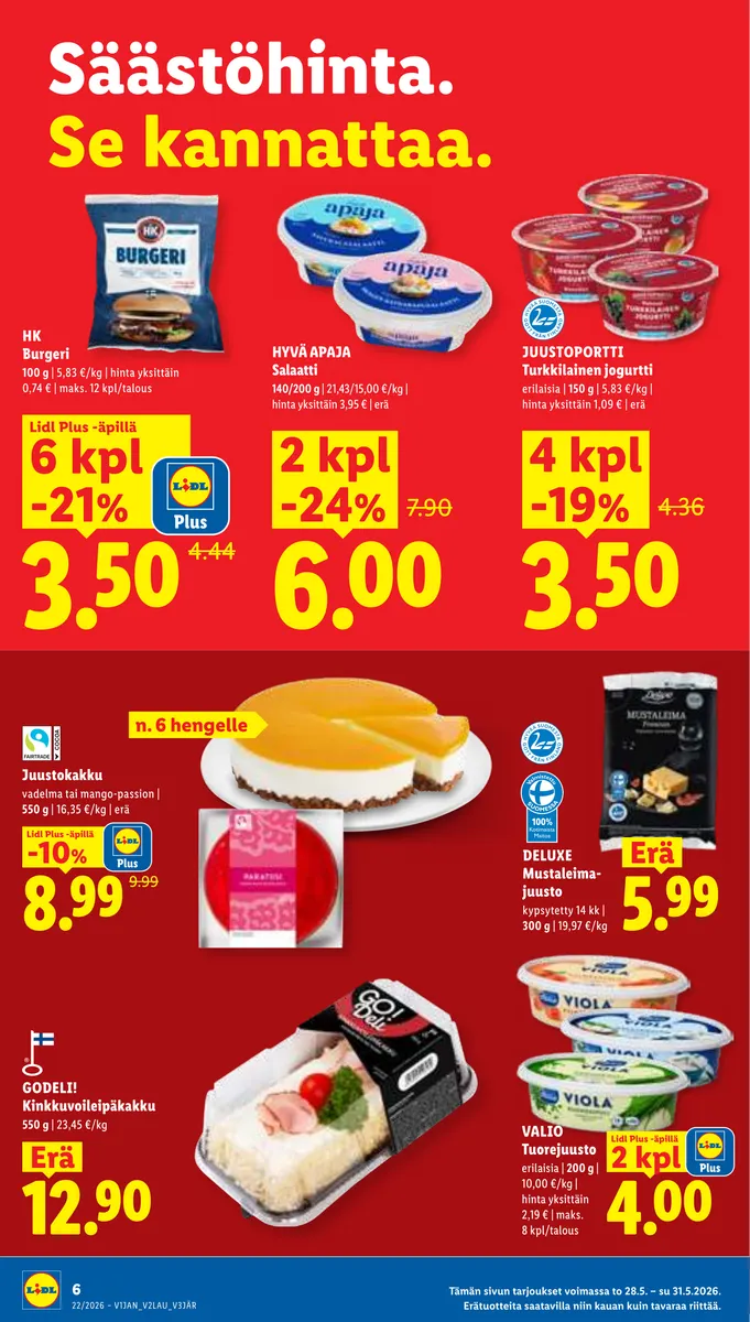 Lidl Koko Suomen Tarjoukset to 28.5. – ke 3.6. sivu 6
