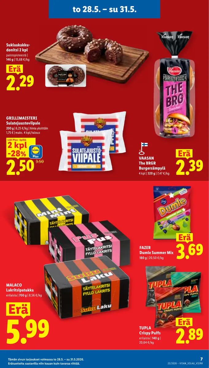 Lidl Koko Suomen Tarjoukset to 28.5. – ke 3.6. sivu 7