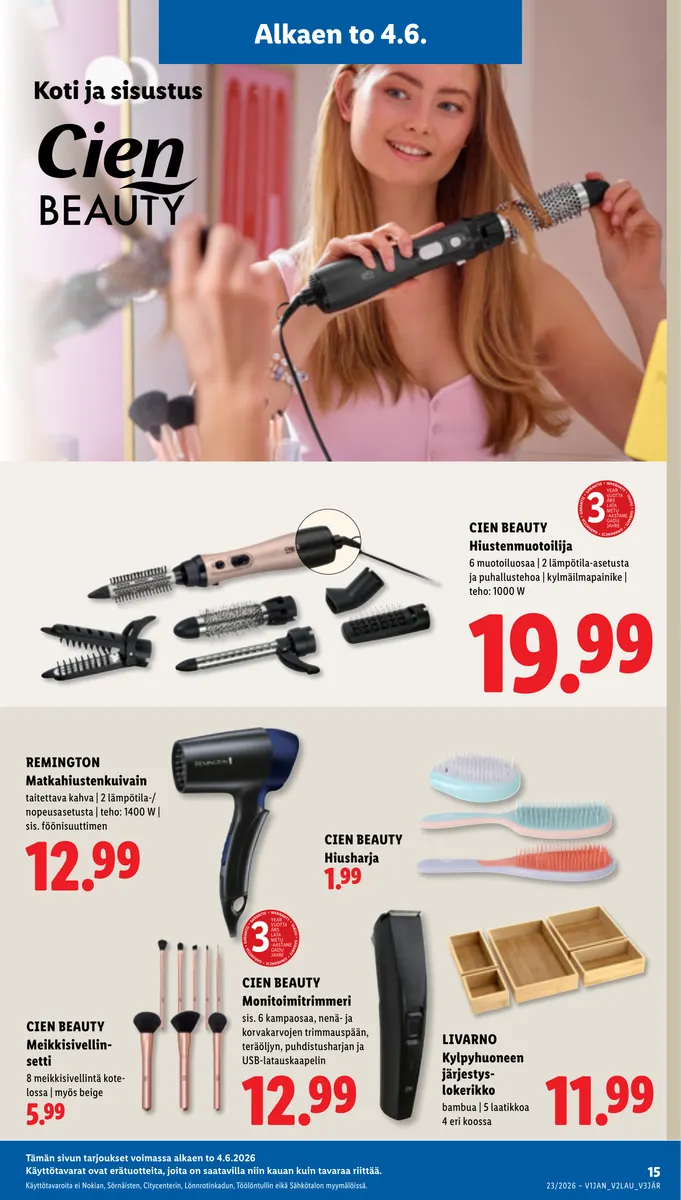 Lidl Koko Suomen Tarjoukset to 4.6. – ke 10.6. sivu 19