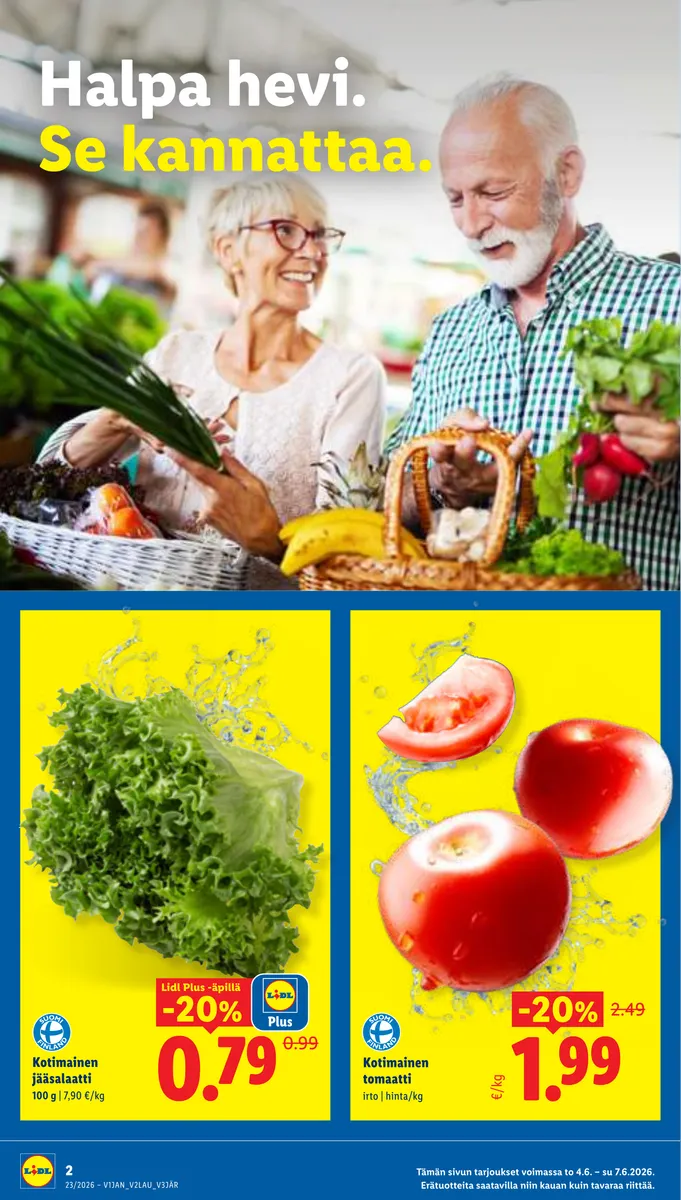 Lidl Koko Suomen Tarjoukset to 4.6. – ke 10.6. sivu 2