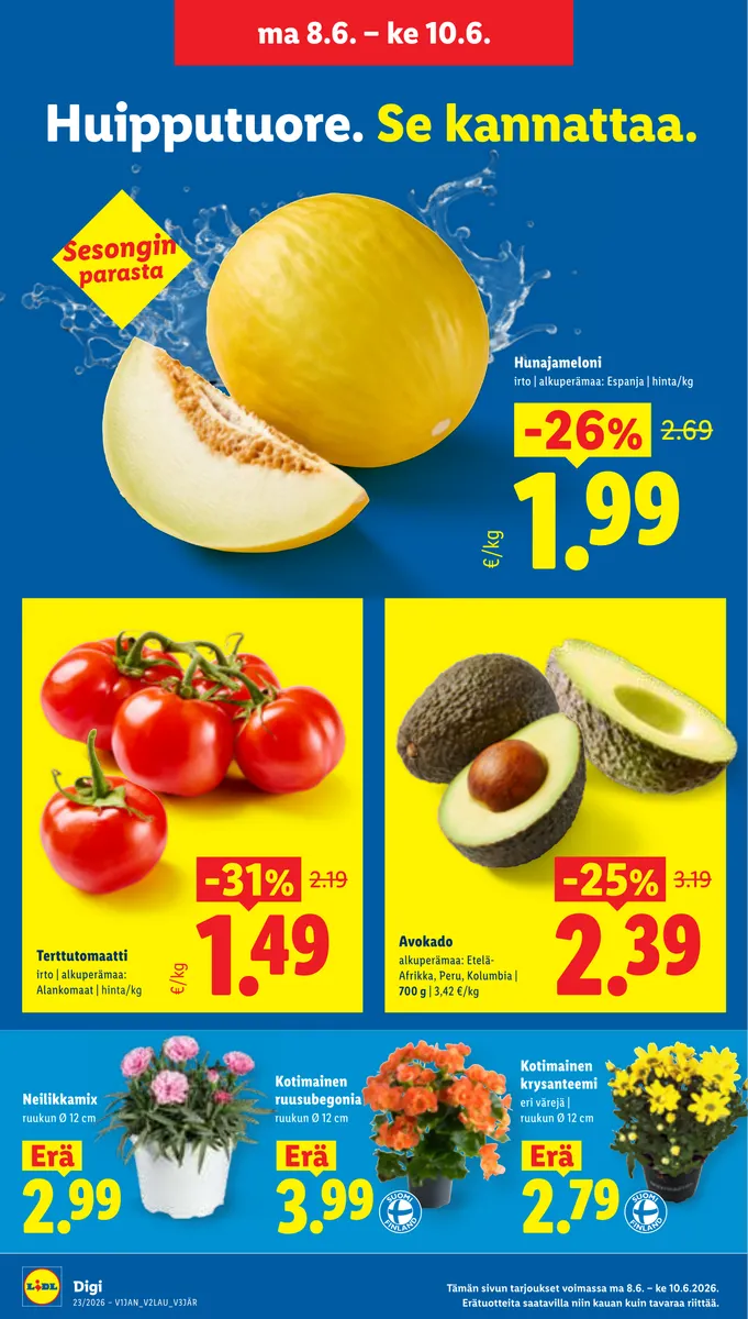Lidl Koko Suomen Tarjoukset to 4.6. – ke 10.6. sivu 21