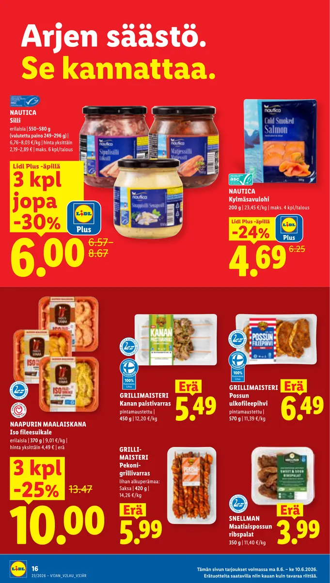 Lidl Koko Suomen Tarjoukset to 4.6. – ke 10.6. sivu 22