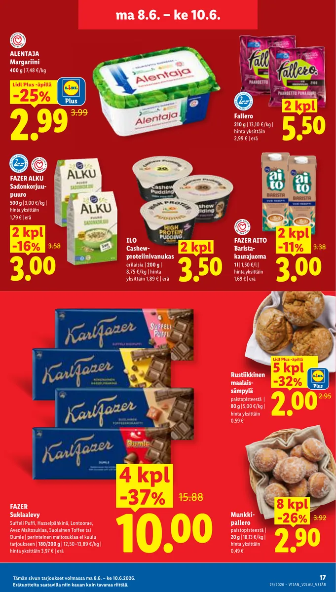 Lidl Koko Suomen Tarjoukset to 4.6. – ke 10.6. sivu 23