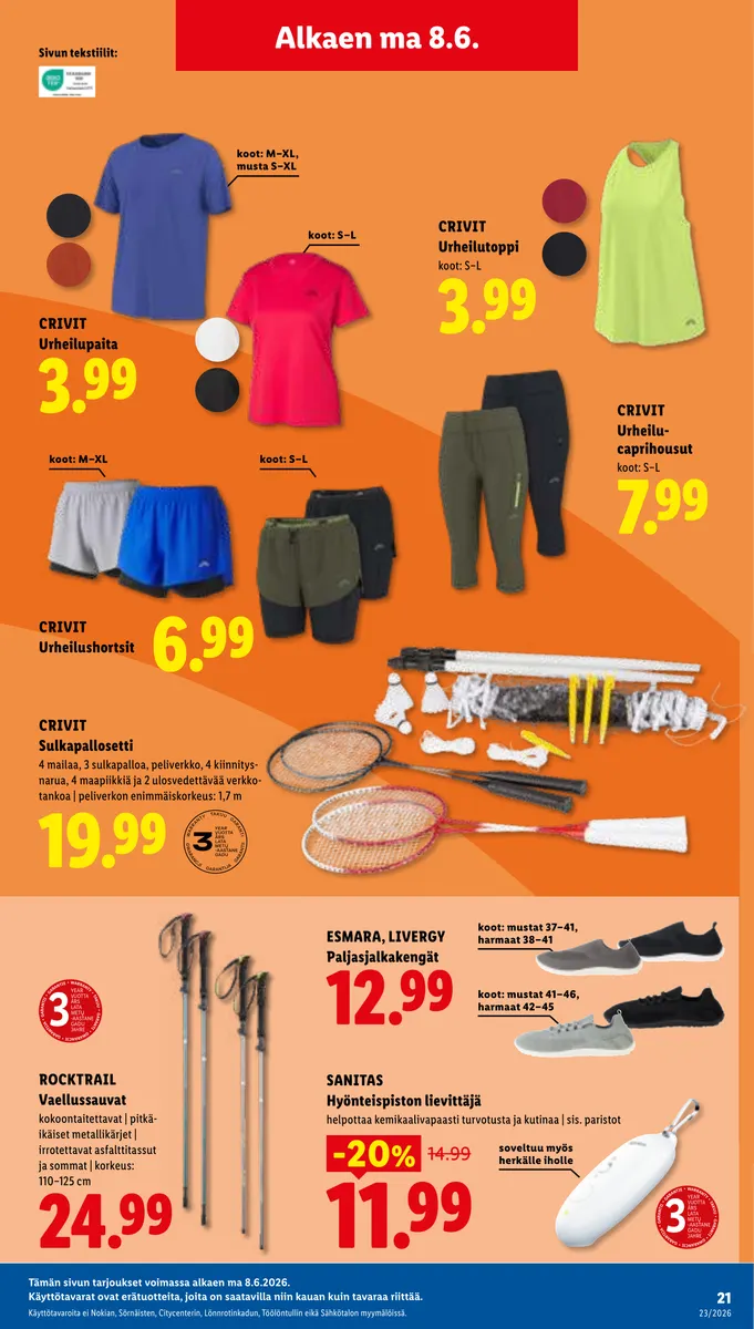 Lidl Koko Suomen Tarjoukset to 4.6. – ke 10.6. sivu 29