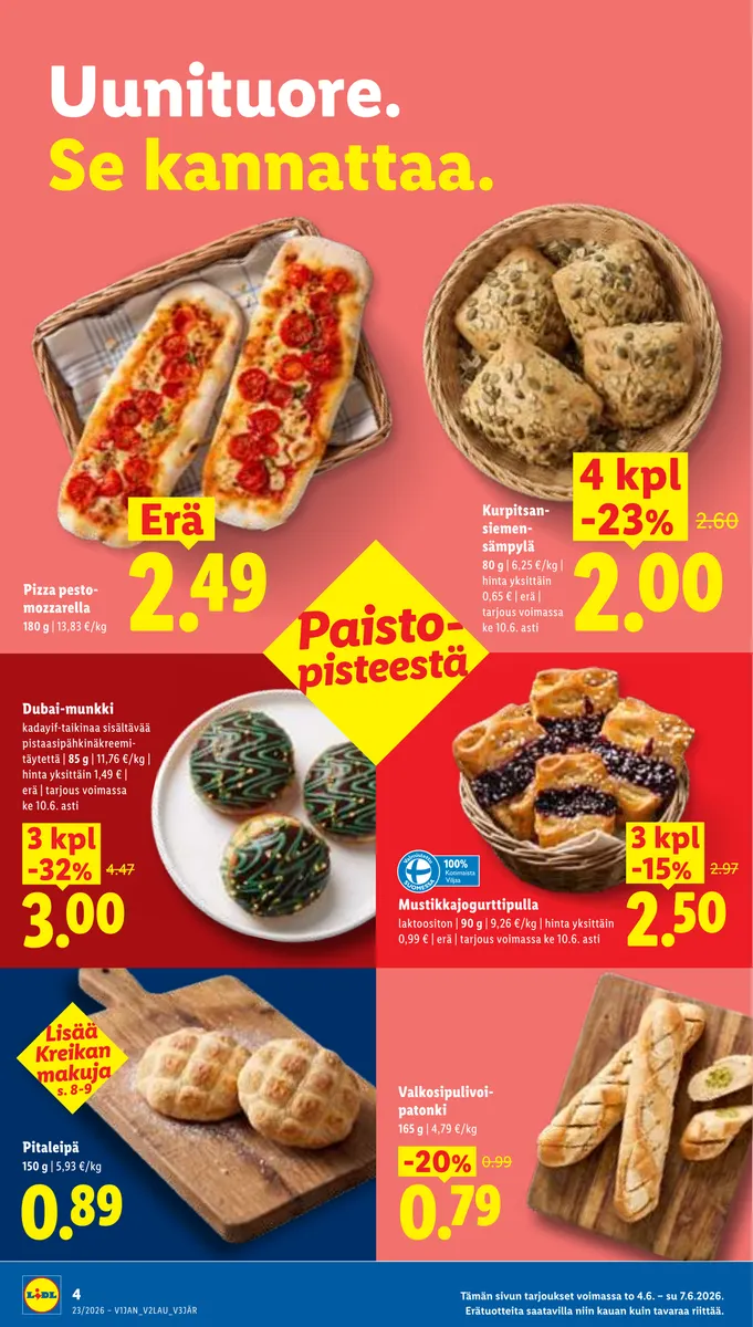 Lidl Koko Suomen Tarjoukset to 4.6. – ke 10.6. sivu 4