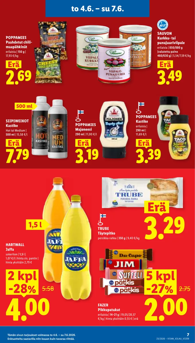 Lidl Koko Suomen Tarjoukset to 4.6. – ke 10.6. sivu 7