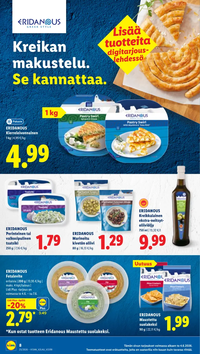 Lidl Koko Suomen Tarjoukset to 4.6. – ke 10.6. sivu 8