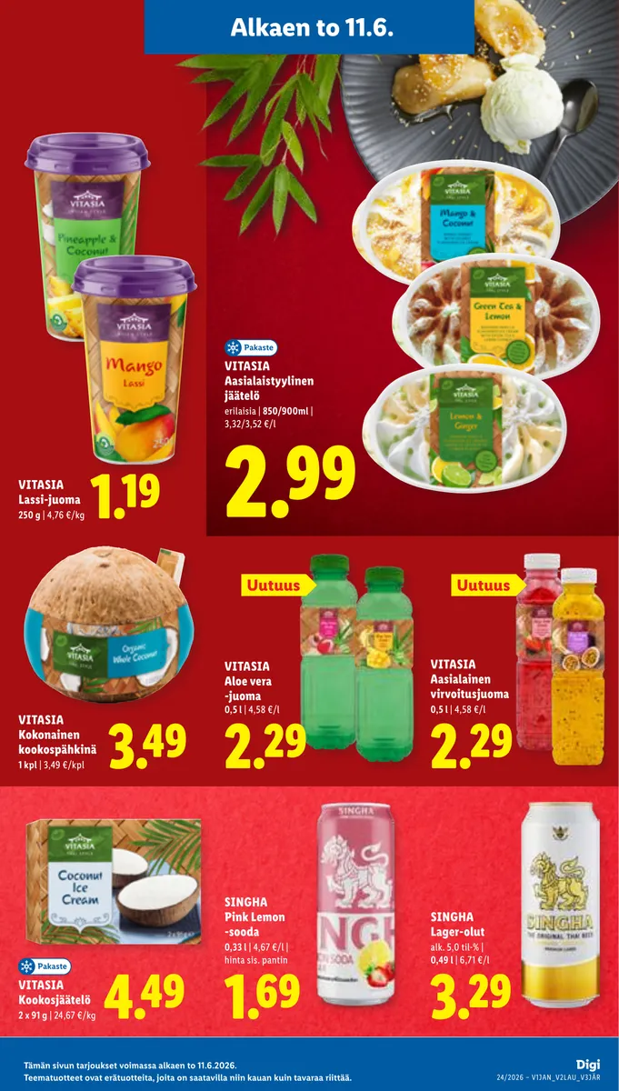Lidl Koko Suomen Tarjoukset to 11.6. – ti 16.6. sivu 11