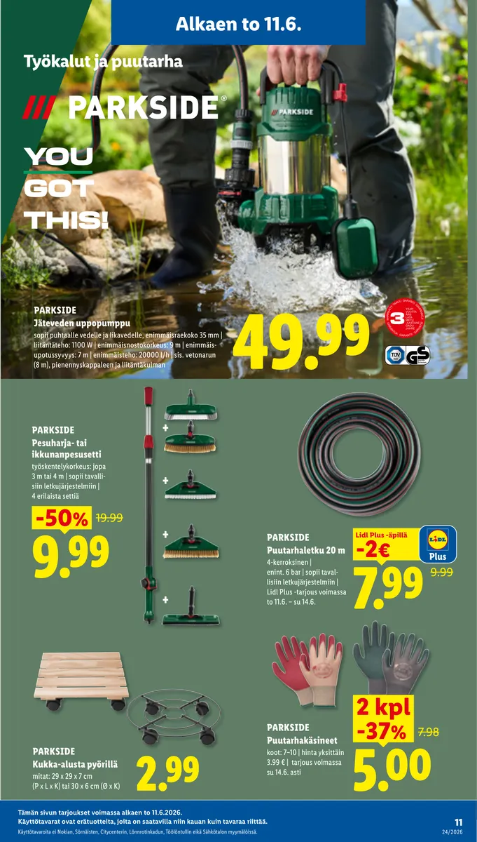 Lidl Koko Suomen Tarjoukset to 11.6. – ti 16.6. sivu 15