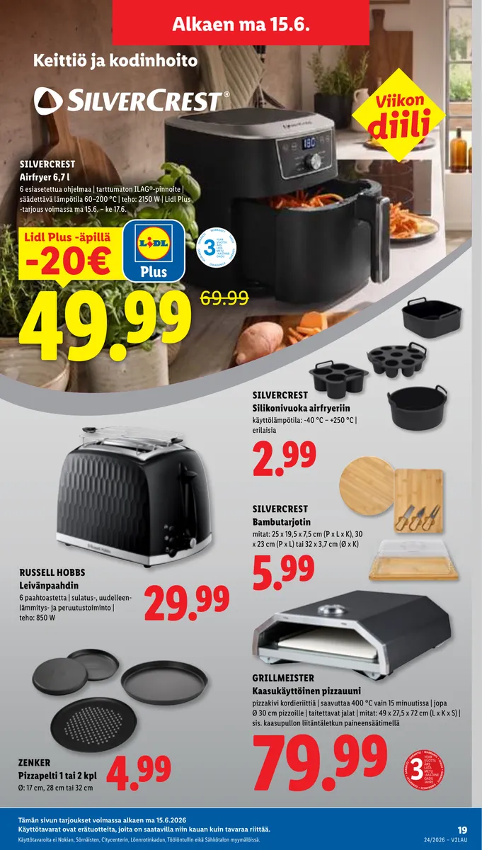 Lidl Koko Suomen Tarjoukset to 11.6. – ti 16.6. sivu 27