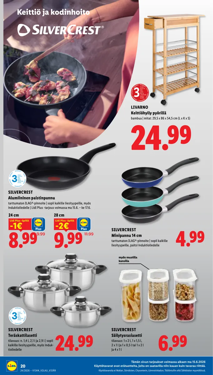 Lidl Koko Suomen Tarjoukset to 11.6. – ti 16.6. sivu 28