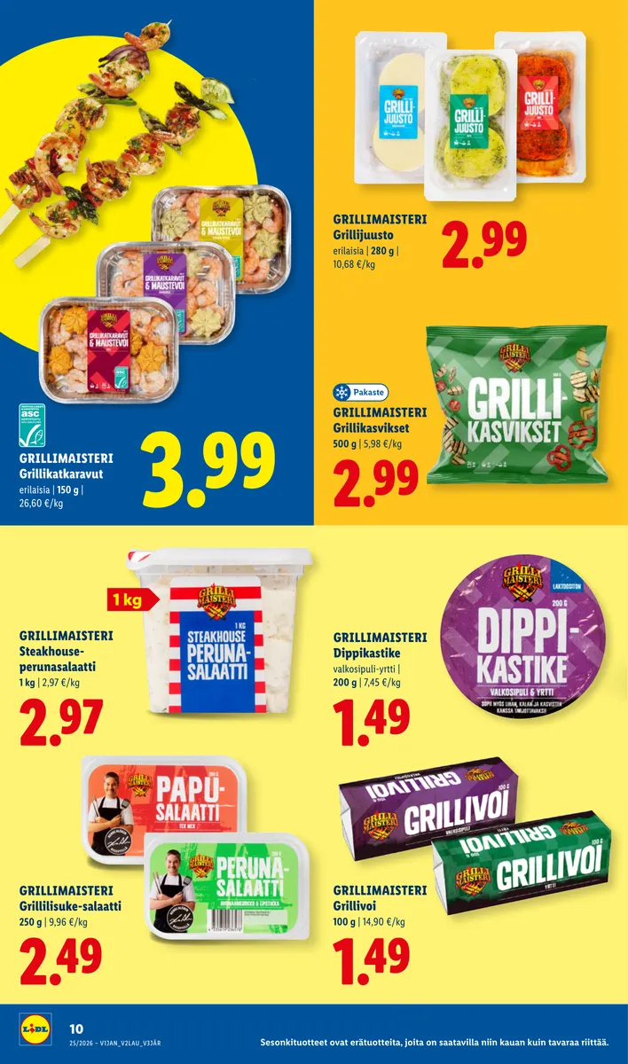 Lidl Koko Suomen Tarjoukset ke 17.6. – ke 24.6. sivu 10