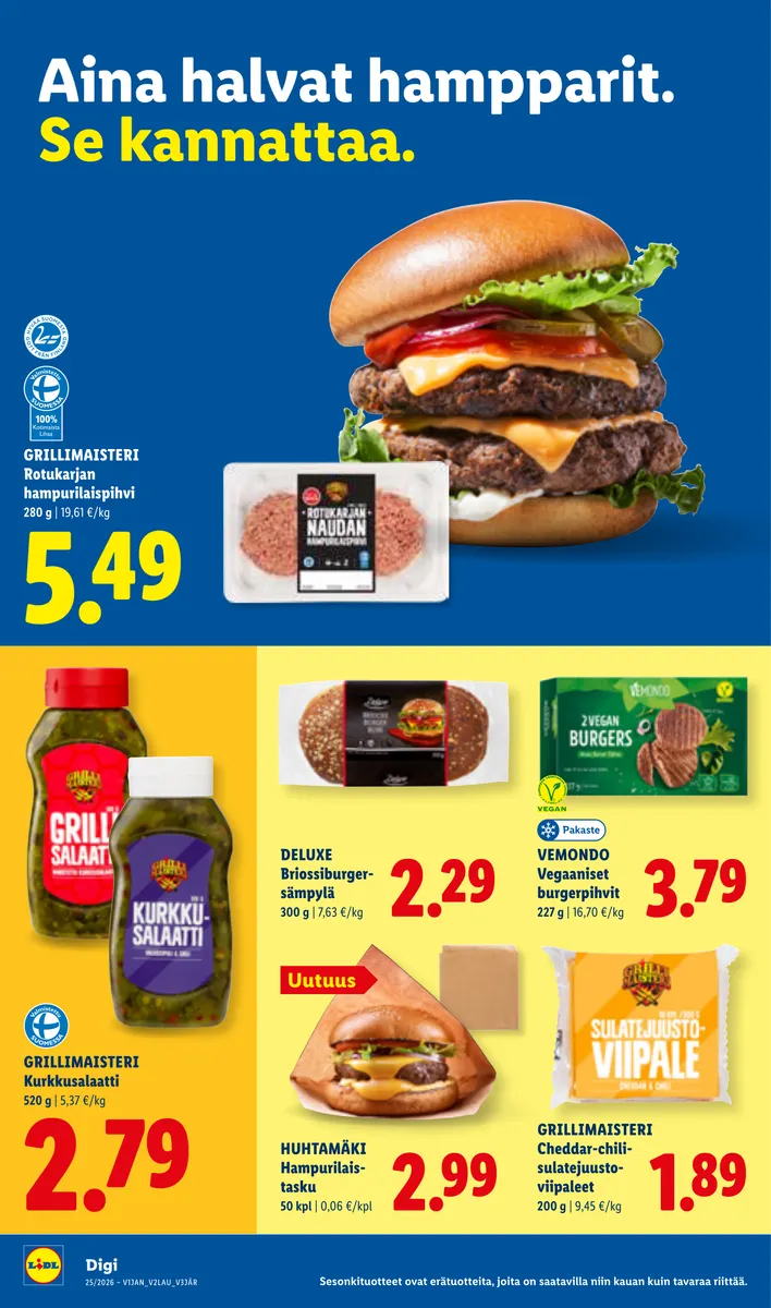 Lidl Koko Suomen Tarjoukset ke 17.6. – ke 24.6. sivu 14