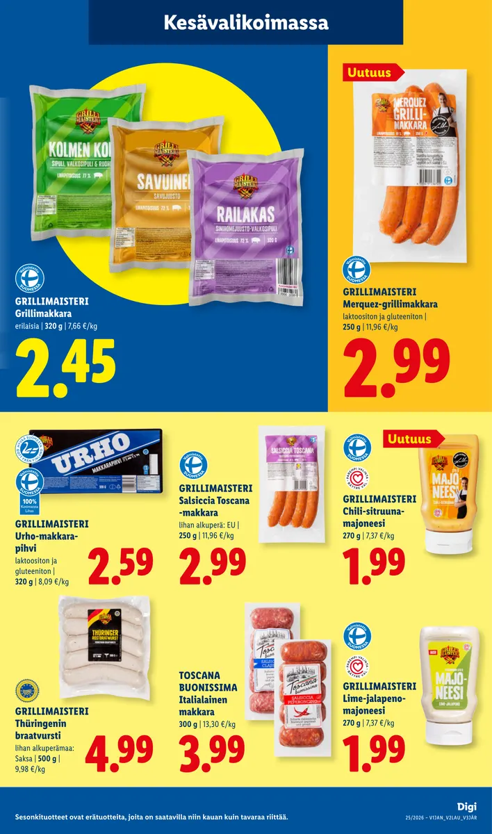 Lidl Koko Suomen Tarjoukset ke 17.6. – ke 24.6. sivu 15