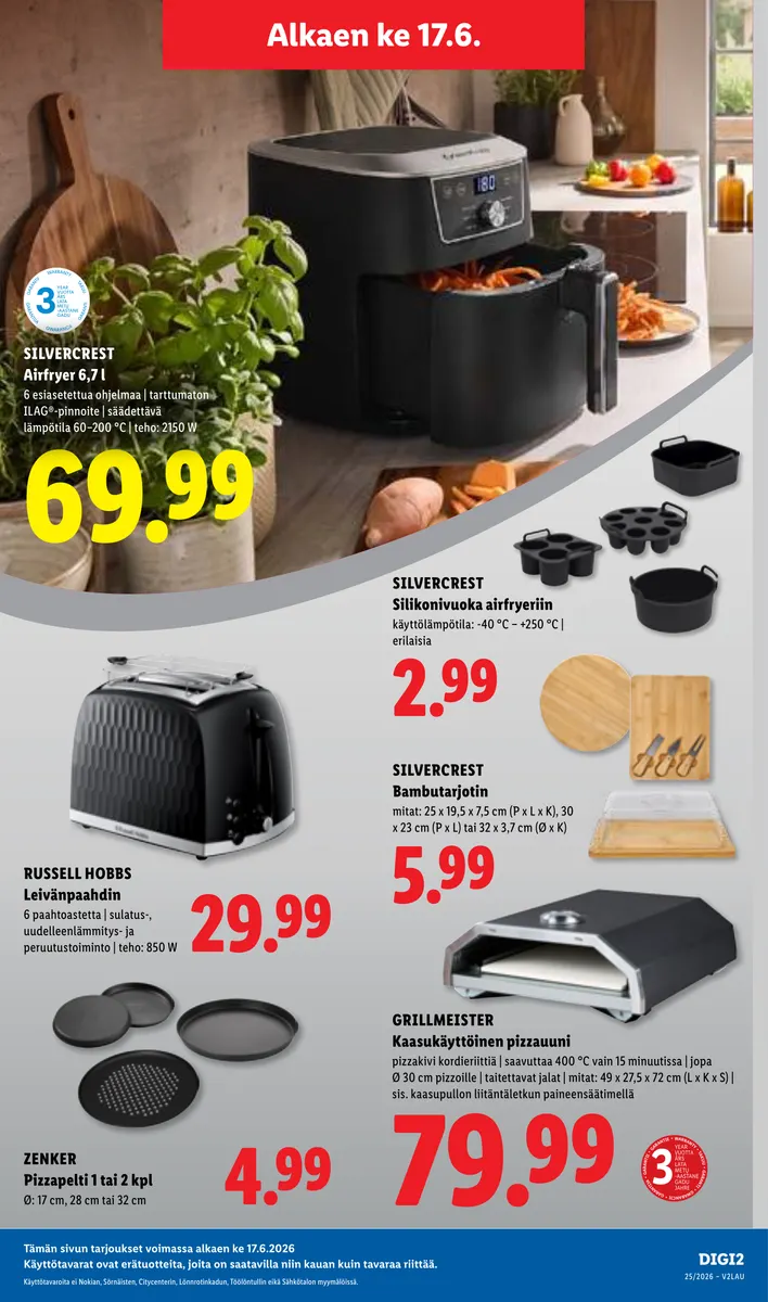 Lidl Koko Suomen Tarjoukset ke 17.6. – ke 24.6. sivu 19
