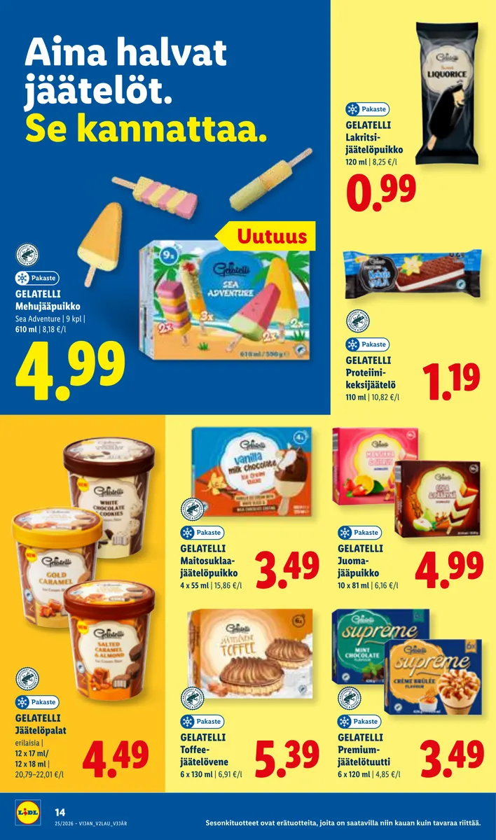 Lidl Koko Suomen Tarjoukset ke 17.6. – ke 24.6. sivu 27