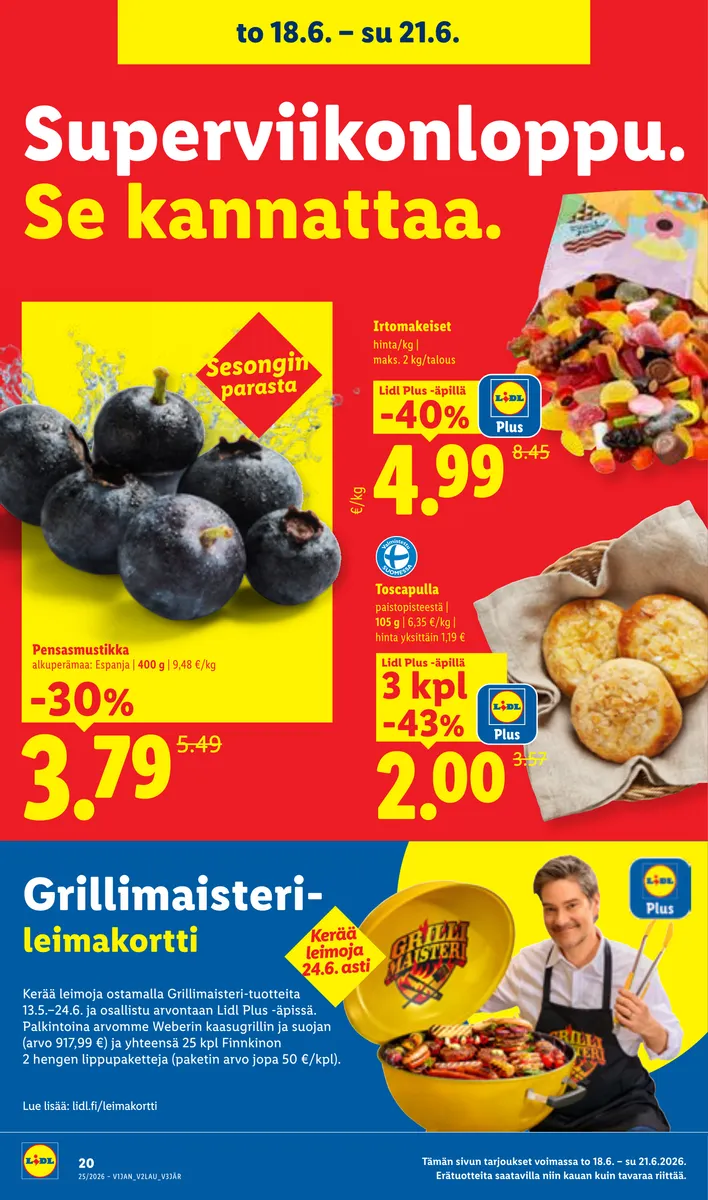 Lidl Koko Suomen Tarjoukset ke 17.6. – ke 24.6. sivu 33