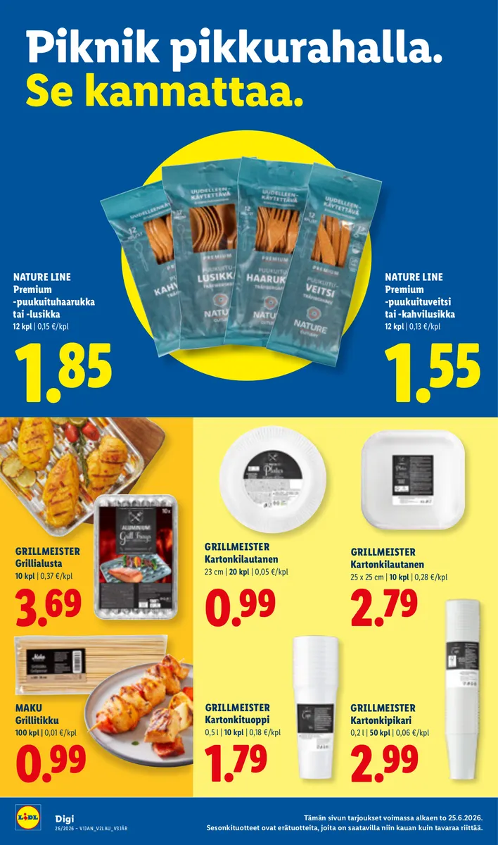 Lidl Koko Suomen Tarjoukset to 25.6. – ke 1.7. sivu 12