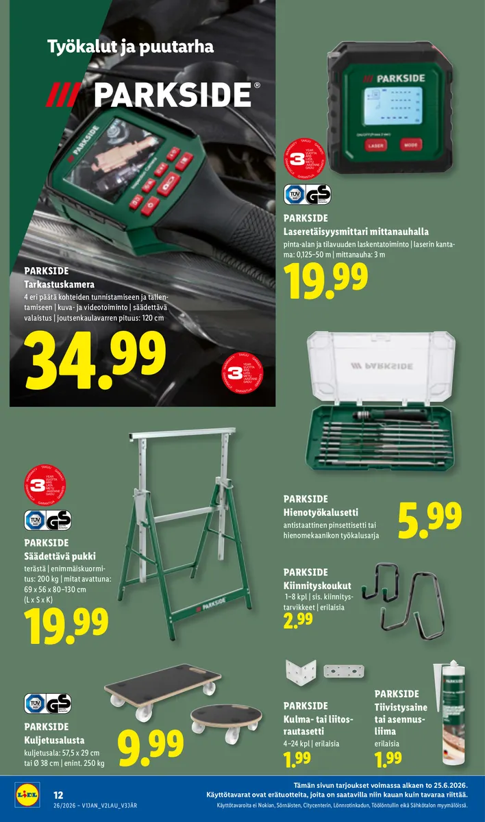 Lidl Koko Suomen Tarjoukset to 25.6. – ke 1.7. sivu 20