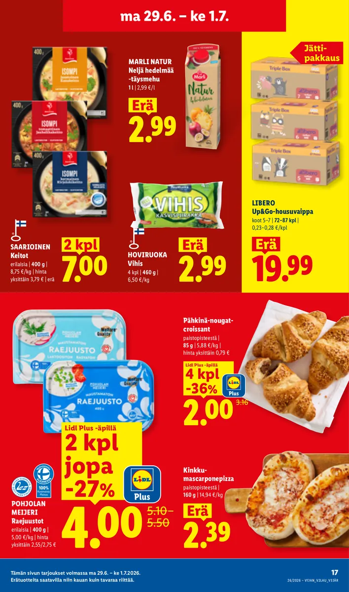 Lidl Koko Suomen Tarjoukset to 25.6. – ke 1.7. sivu 27