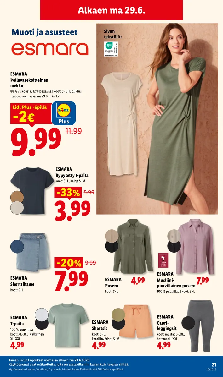 Lidl Koko Suomen Tarjoukset to 25.6. – ke 1.7. sivu 31
