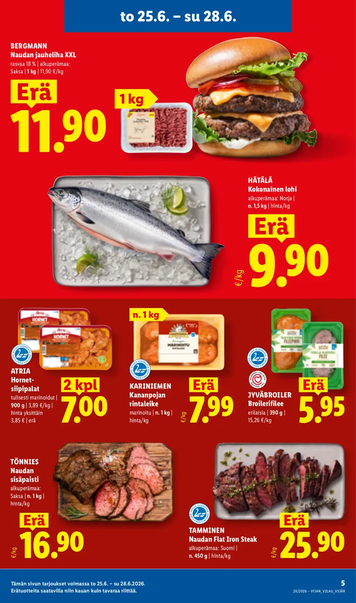 Lidl Koko Suomen Tarjoukset to 25.6. – ke 1.7. sivu 5