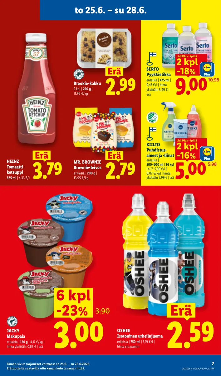 Lidl Koko Suomen Tarjoukset to 25.6. – ke 1.7. sivu 7