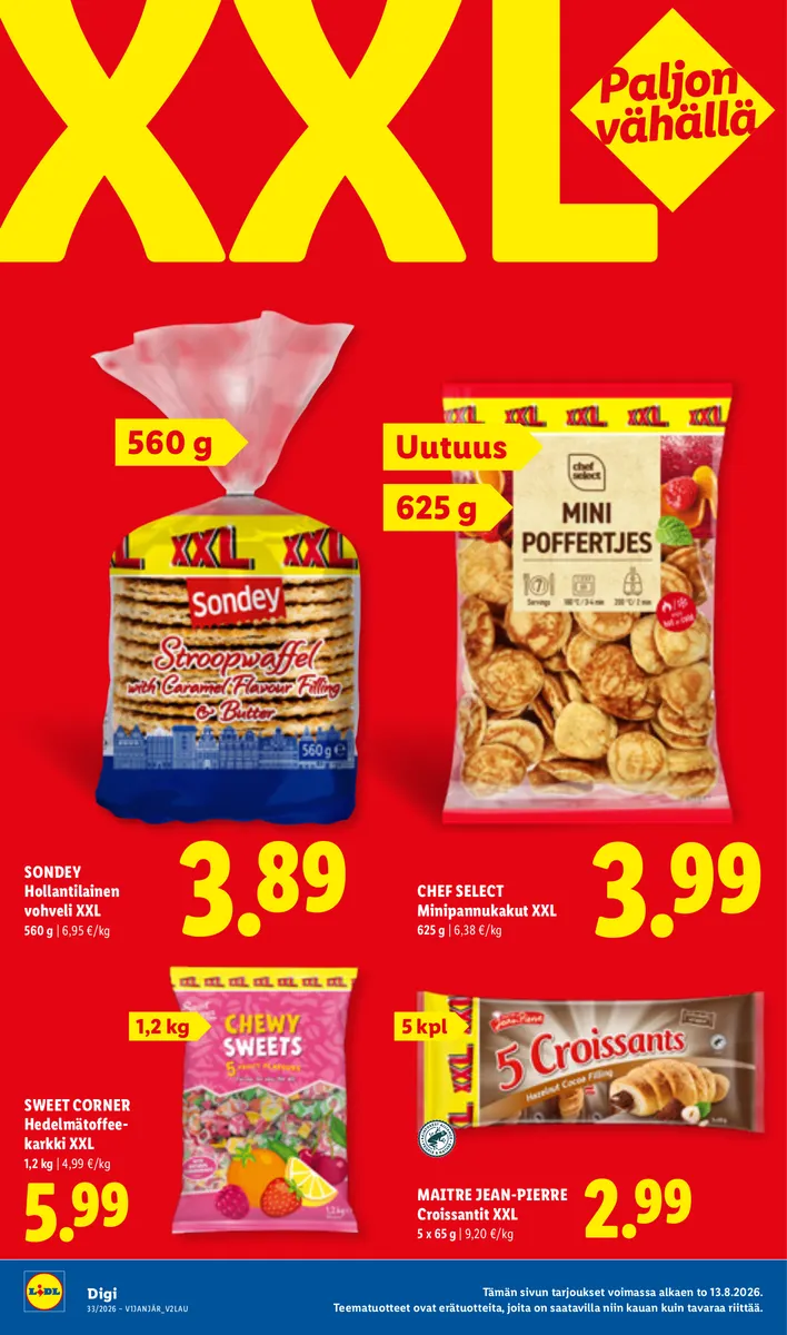 Lidl Koko Suomen Tarjoukset to 13.8. – su 16.8. sivu 12