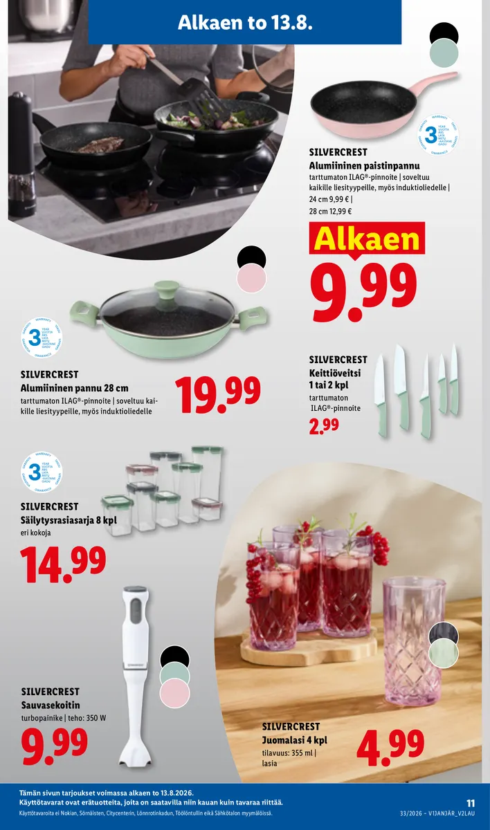 Lidl Koko Suomen Tarjoukset to 13.8. – su 16.8. sivu 15