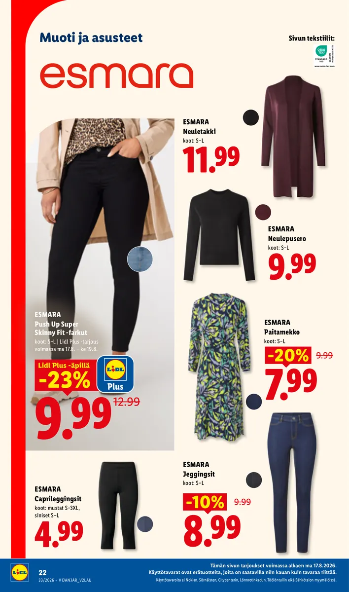 Lidl Koko Suomen Tarjoukset ma 17.8. – ke 19.8. sivu 10