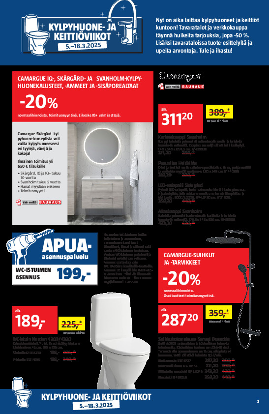 Minimani Tarjouslehti sivu 2