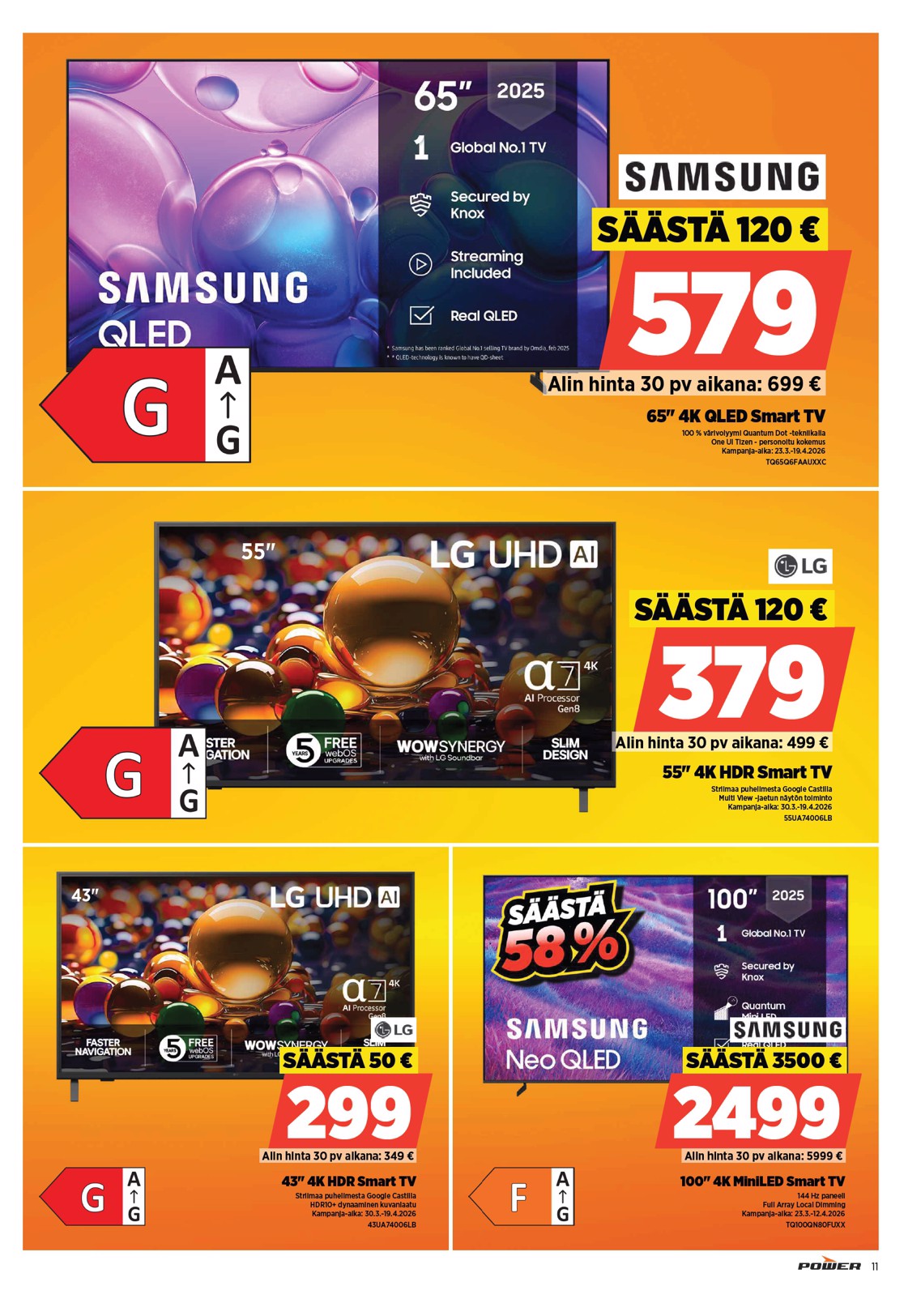 Power Power viikon mainoslehti sivu 11