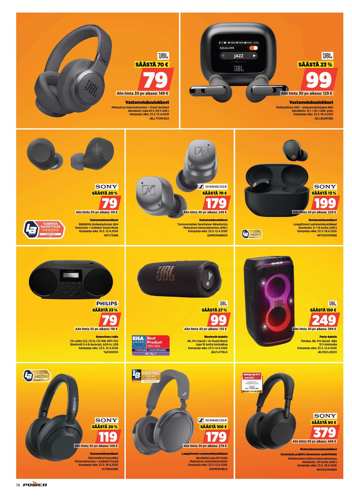 Power Power viikon mainoslehti sivu 14