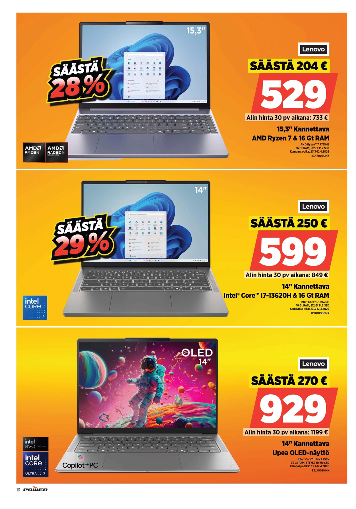 Power Power viikon mainoslehti sivu 16