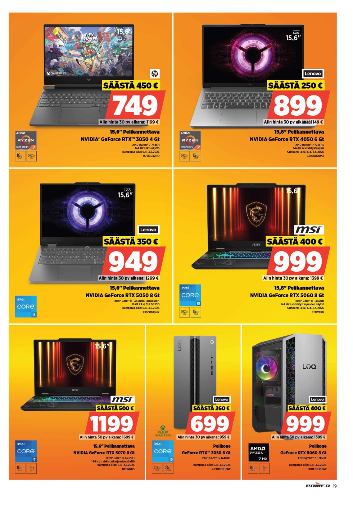 Power Power viikon mainoslehti sivu 19