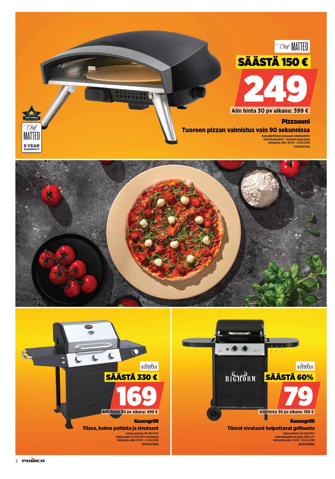 Power Power viikon mainoslehti sivu 2