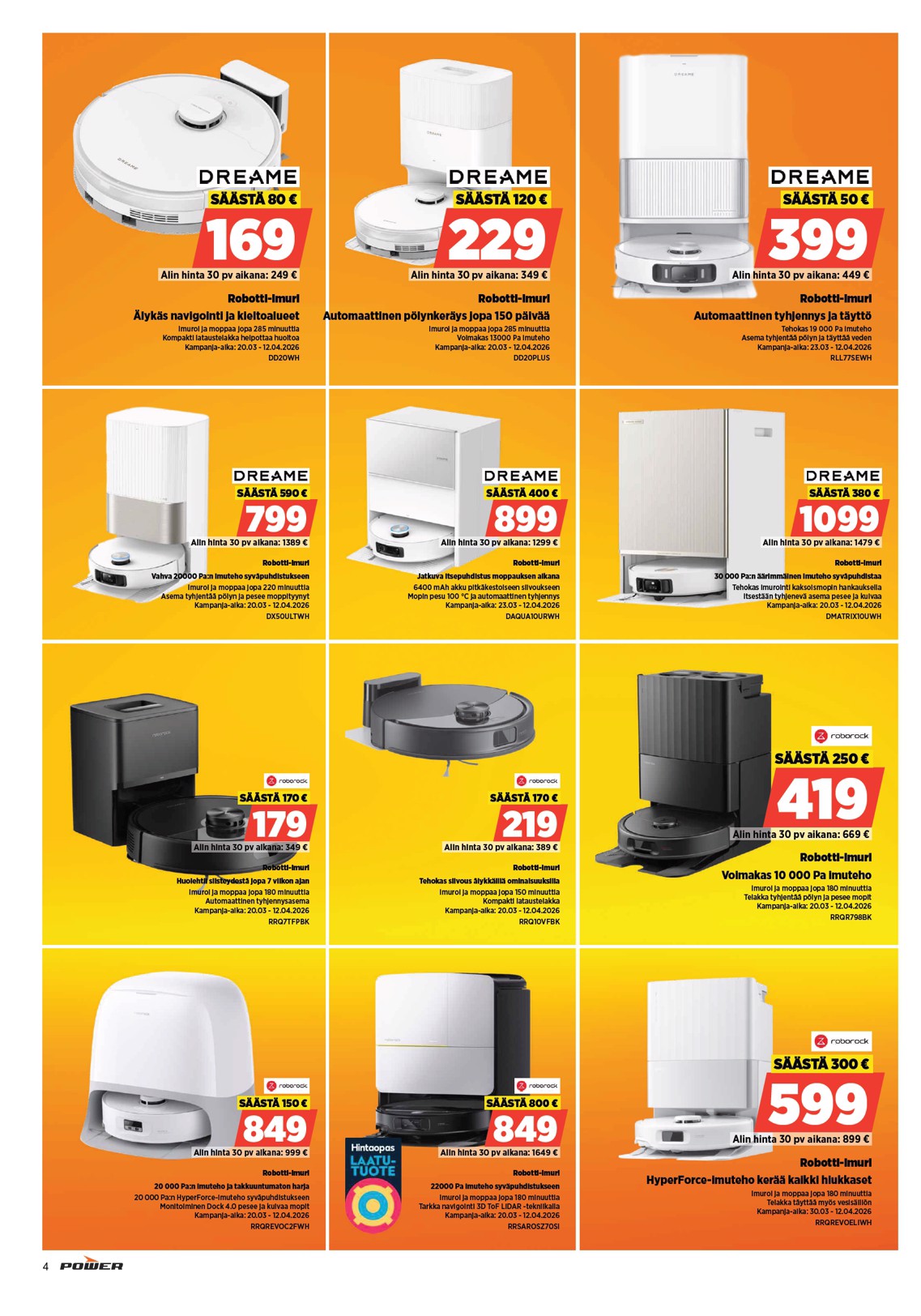 Power Power viikon mainoslehti sivu 4