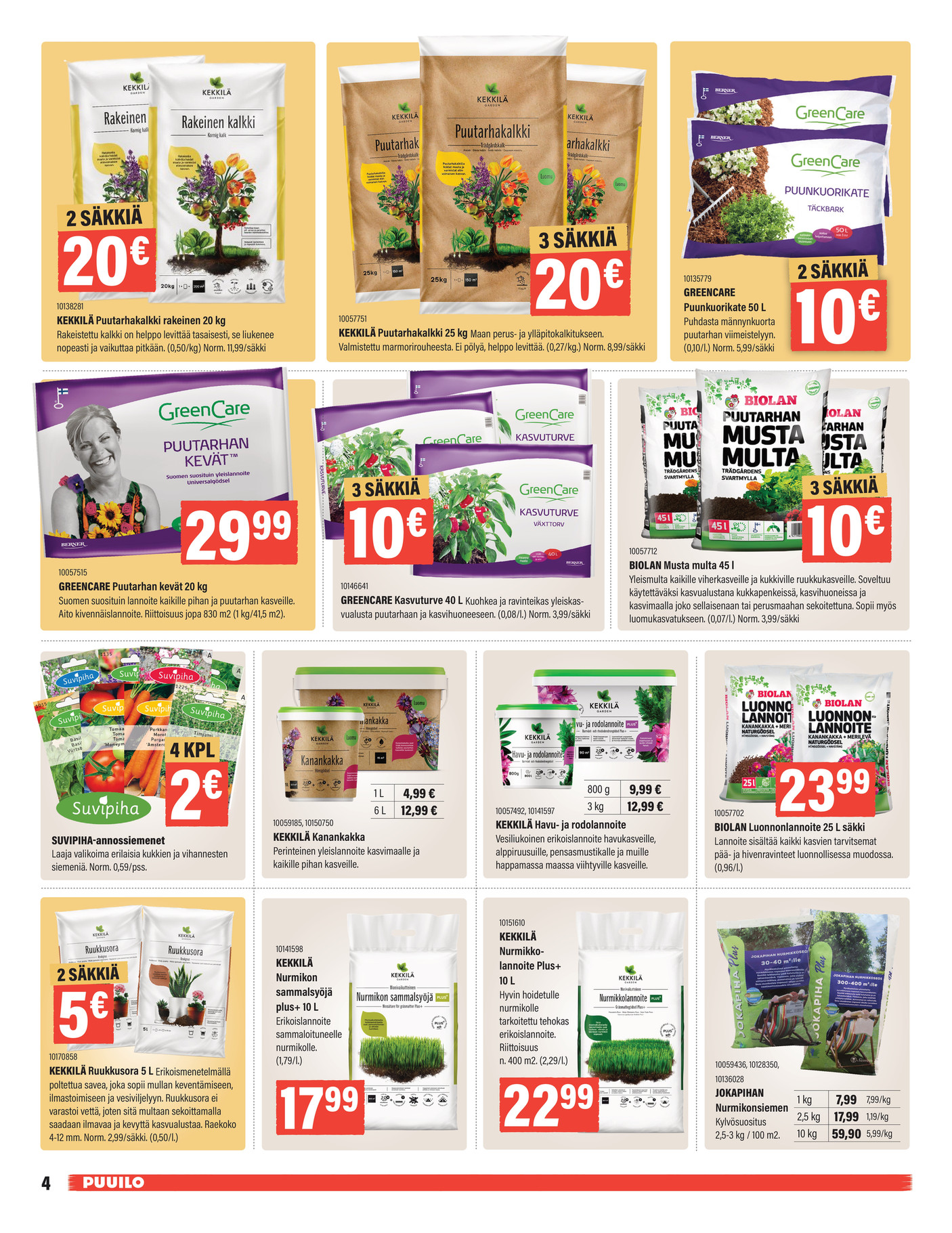 Puuilo Puuilo tarjouslehti vk 14 sivu 4
