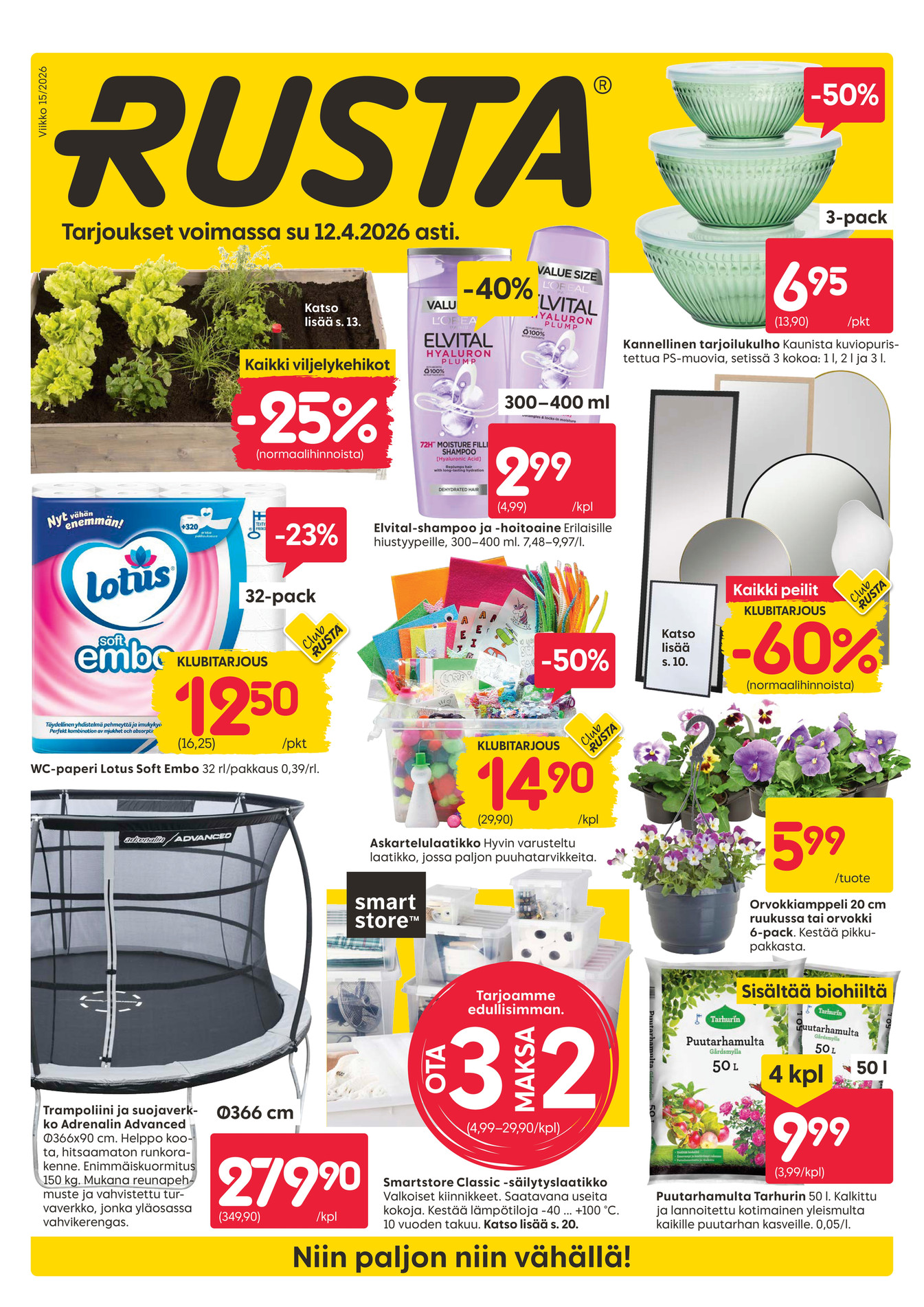 Rusta Rusta-kuvasto vk 15