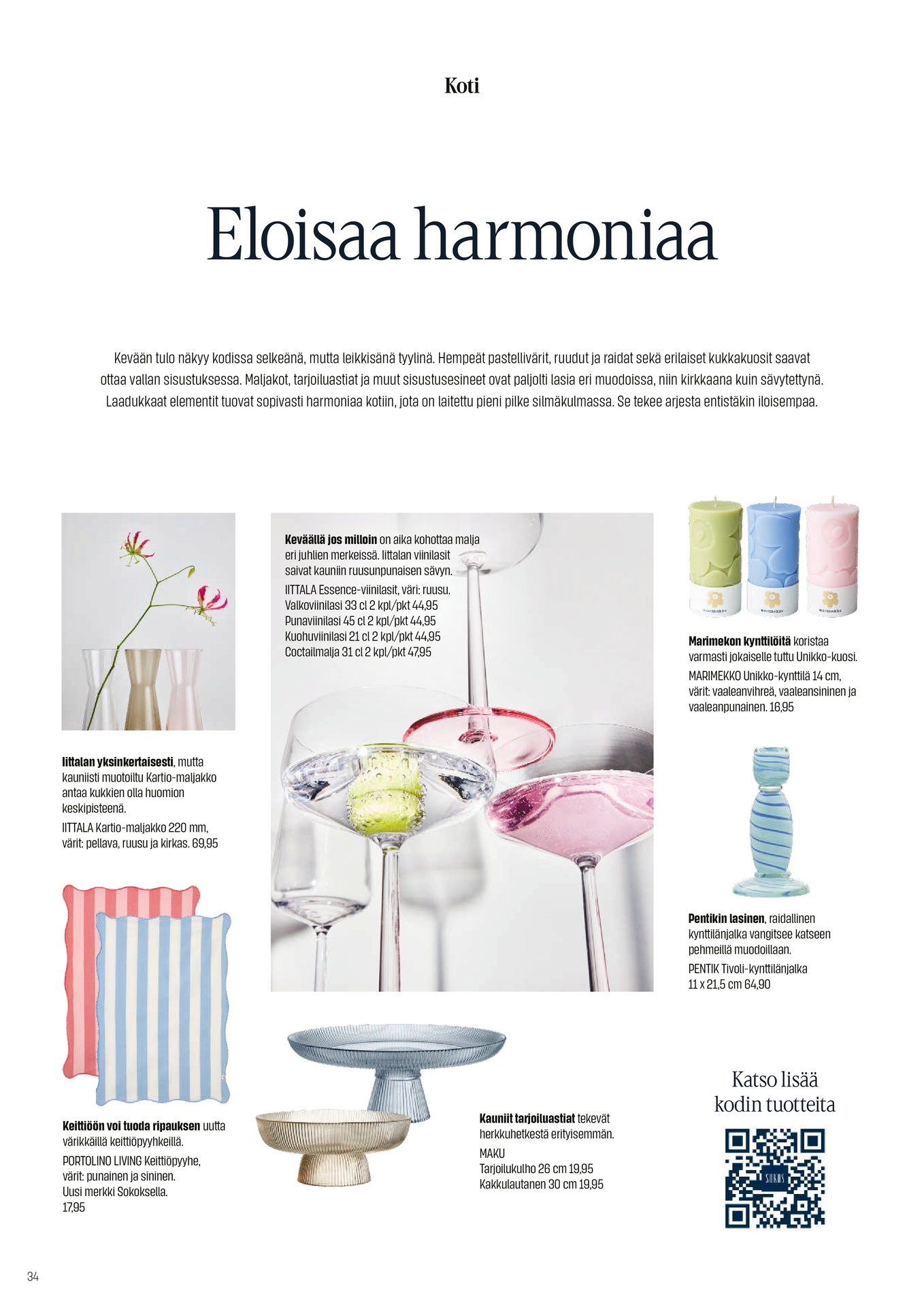 Sokos Sokos Emotion kuvasto huhtikuu 2026 sivu 34