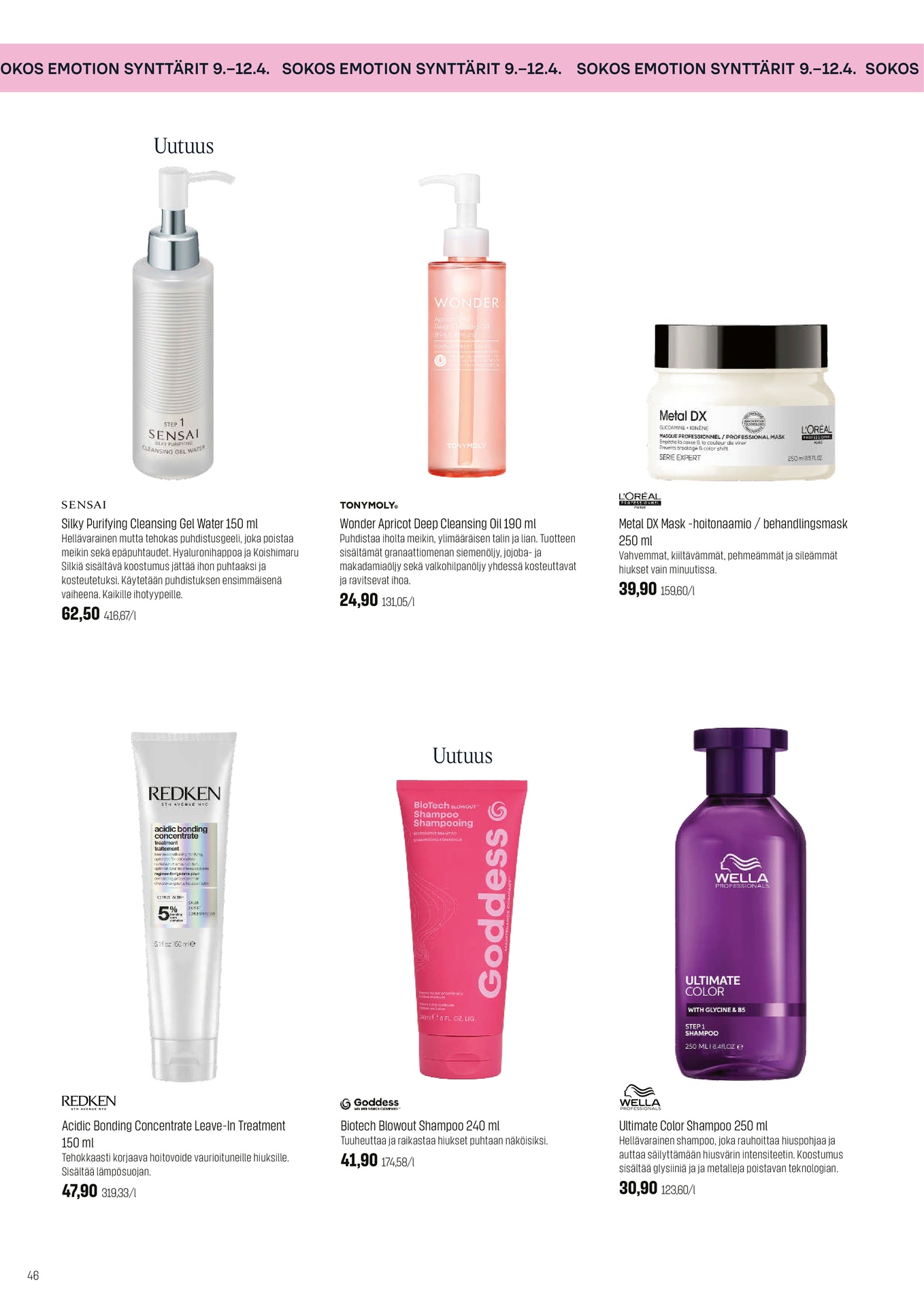 Sokos Sokos Emotion kuvasto huhtikuu 2026 sivu 46