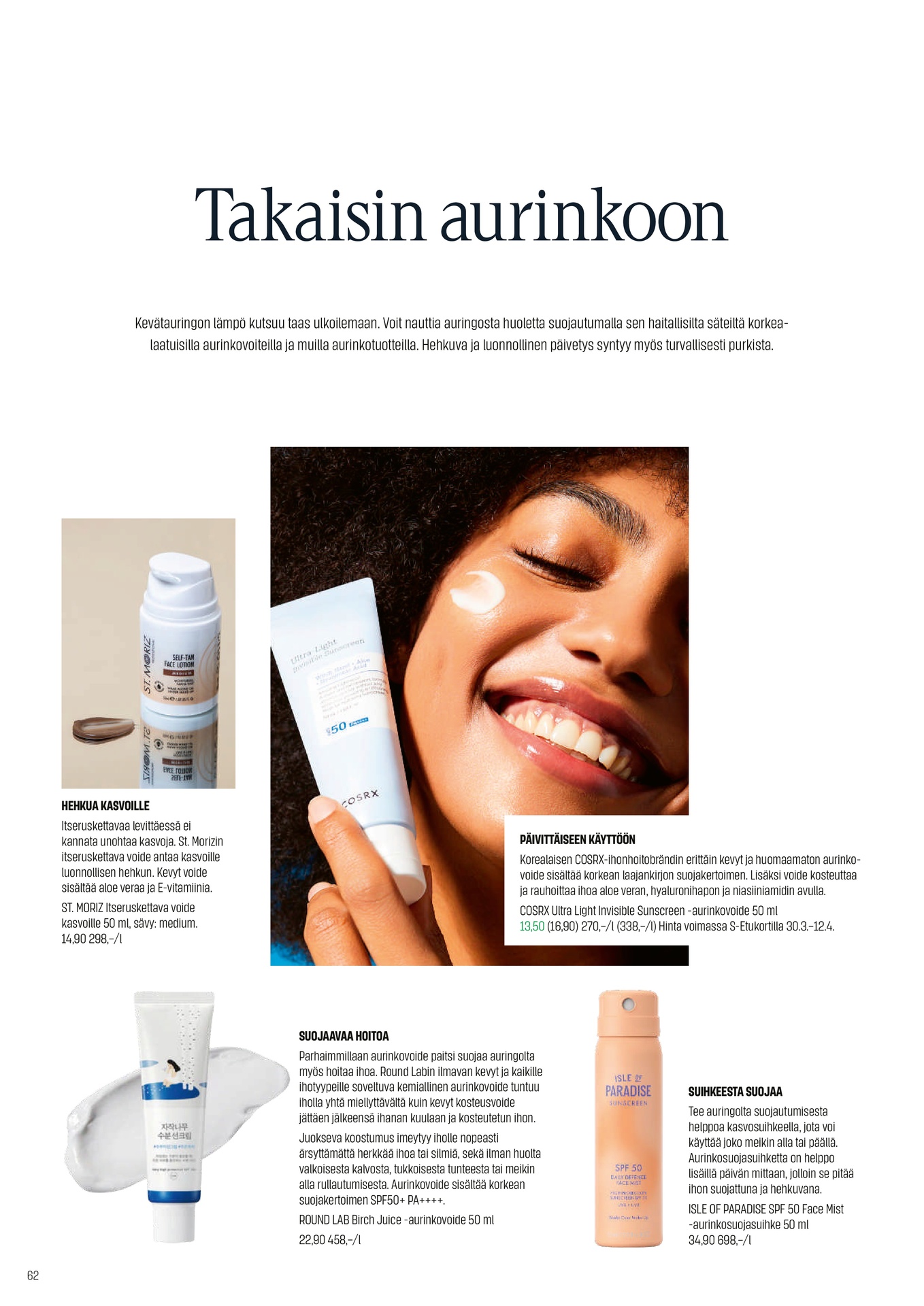 Sokos Sokos Emotion kuvasto huhtikuu 2026 sivu 62