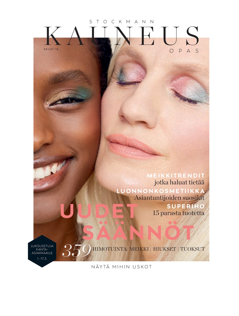 Stockmann Beauty Magazine Spring 2019 sivu 1