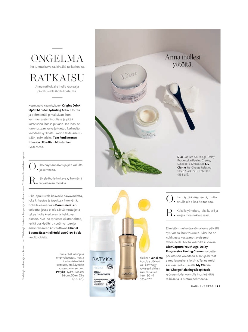 Stockmann Beauty Magazine Spring 2019 sivu 25