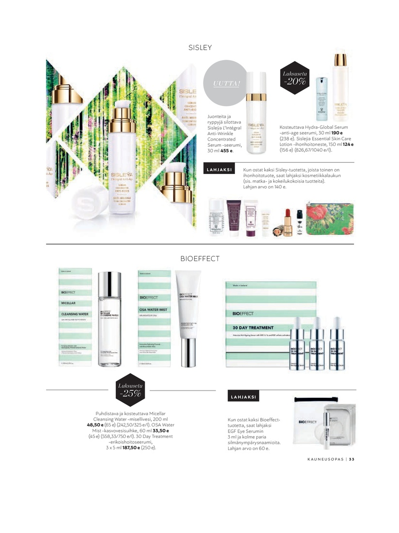 Stockmann Beauty Magazine Spring 2019 sivu 33