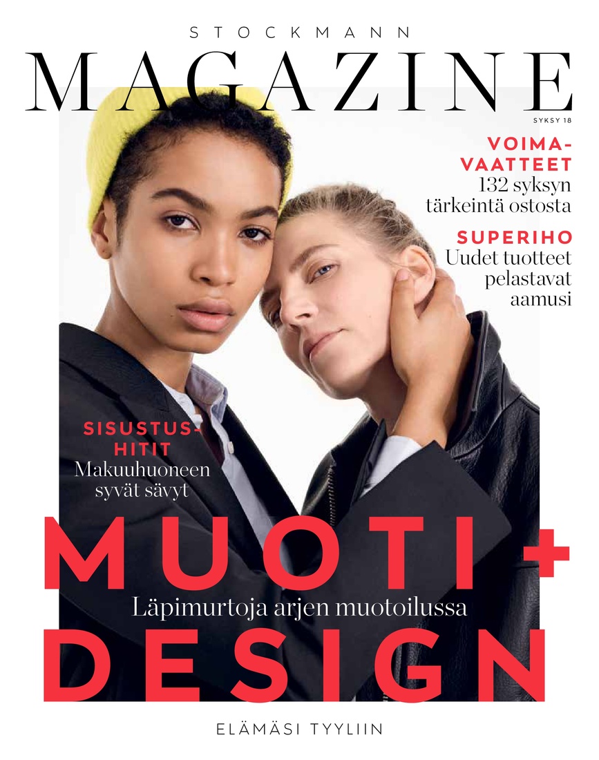 Stockmann Stockmann Magazine Syyskuu 2018 sivu 1